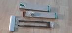 2x hansgrohe handdoekhouder 2-lids brushed black chrome, Ophalen, Nieuw