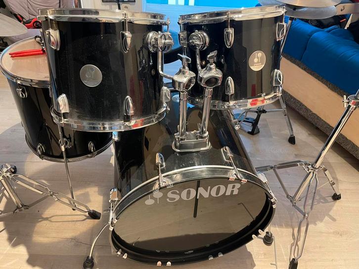 Batterie sonor special edition, Muziek en Instrumenten, Drumstellen en Slagwerk, Gebruikt, Overige merken, Ophalen
