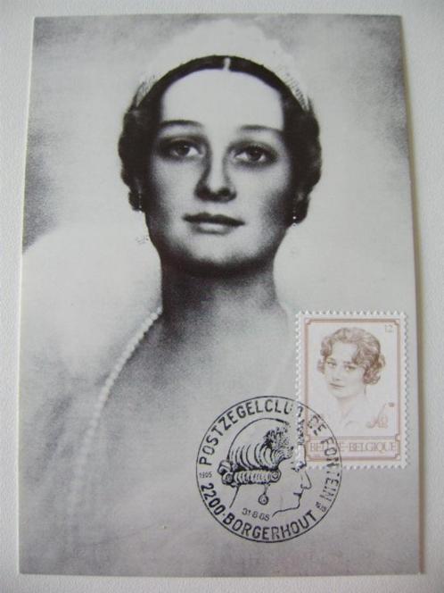 >>> KONINGIN ASTRID <<< Postzegel uit voorverkoop Aug.1985, Postzegels en Munten, Postzegels | Europa | België, Gestempeld, 1e dag stempel
