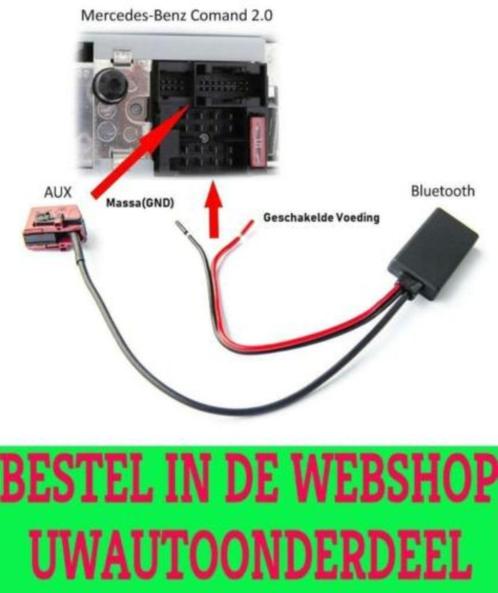 Mercedes Comand 2.0 Aps Navigatie Bluetooth Aux Mp3 Iphone, Auto diversen, Tuning en Styling, Verzenden