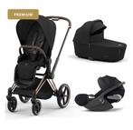 Cybex priam set : buggy - mand - maxi cosi, Kinderen en Baby's, Buggy's, Ophalen, Gebruikt