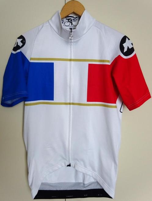Fiets shirt Assos Frankrijk maat S als nieuw!, Fietsen en Brommers, Fietsaccessoires | Fietskleding, Nieuw, Heren, Bovenkleding