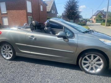 Peugeot 207cc Roland Garros, Cuir, Argent ou Gris, Achat, Beige