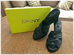 DKNY - Sandales/Mules à talons NEUVES - P.: 38,5 - 8, Noir, Enlèvement ou Envoi, DKNY, Sandales et Mûles
