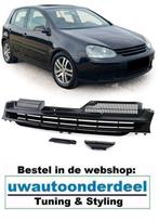 Embleemloze Sport Grill Zwart Geschikt Voor VW Golf 5, Envoi
