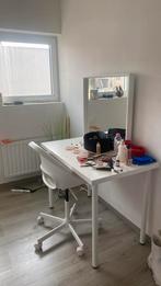 make up tafel  spiegel + stoel, Huis en Inrichting, Ophalen