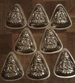 bakvorm kerstman 8 stuks 12*12*10*3,5cm, Ophalen of Verzenden, Zo goed als nieuw, Taarten of Cupcakes, Bakvorm