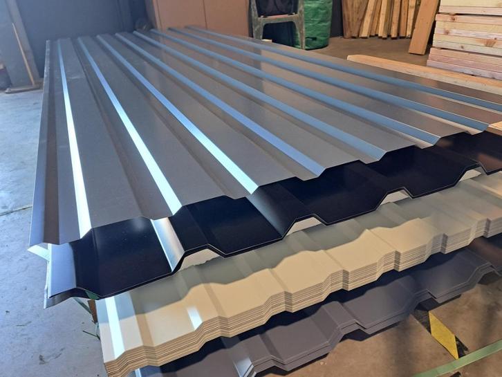 GOEDKOOP! Dakplaten/wandplaten: diverse reeksen, Doe-het-zelf en Bouw, Dakpannen en Dakbedekking, Nieuw, Dakplaat of Dakpanplaat