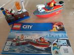 Lego set 60213 Dock Side Fire, Ophalen of Verzenden, Zo goed als nieuw, Complete set, Lego