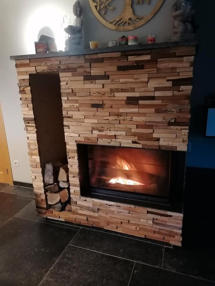 A vendre insert a bois, Huis en Inrichting, Haarden, Zo goed als nieuw, Ophalen of Verzenden