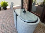 Bistro set, Kunststof, Zo goed als nieuw, Tuinset, Ophalen