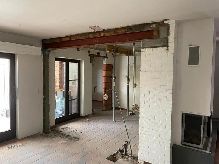 Poutrel steken,poutrel plaatsen werken.0465826053, Doe-het-zelf en Bouw, Aggregaten, Zo goed als nieuw, Ophalen of Verzenden