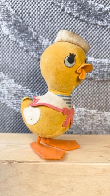 Canard vintage rempli de sciure de bois +-1960 Dream Pets 15, Enlèvement ou Envoi