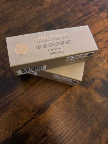 2x Rituals navulling autoparfum Orris Mimosa LTD beschikbaar voor biedingen