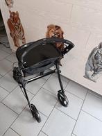 Tribune deambulateur pliable avec 4roues, freins et panier, Diversen, Ophalen, Opvouwbaar