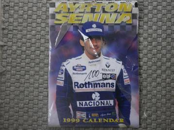 Calendrier 1999 Ayrton SENNA vintage + poster