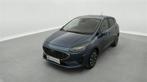 Ford Fiesta 1.0 EcoBoost MHEV Titanium (bj 2022), Auto's, Ford, Stof, Gebruikt, Blauw, Bedrijf