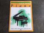 Piano - lesboek niveau 3, Muziek en Instrumenten, Bladmuziek, Piano, Ophalen of Verzenden, Zo goed als nieuw