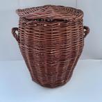 Antieke wilgentenen mand., Antiek en Kunst, Antiek | Woonaccessoires, Ophalen