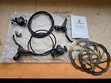 Tektro hydraulische voor/achterremmen complete set 180 mm sc beschikbaar voor biedingen