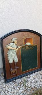 Très beau porte menu thème pizzaiolo en relief 

40€, Ophalen of Verzenden
