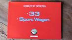 Manuel pour Alfa Romeo 33 SPORT WAGON, Enlèvement ou Envoi