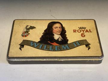 Blik Willem II - Royal 6 Amarillo sigaren beschikbaar voor biedingen