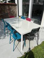 table et chaise de jardin, Jardin & Terrasse, Chaise, Autres matériaux, Enlèvement, Utilisé
