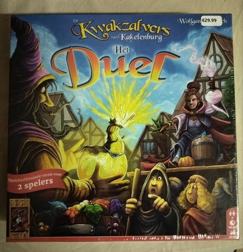 Kwakzalvers van kakelenburg Het Duel Nieuw en ongeopend, Hobby en Vrije tijd, Gezelschapsspellen | Bordspellen, Nieuw, Een of twee spelers