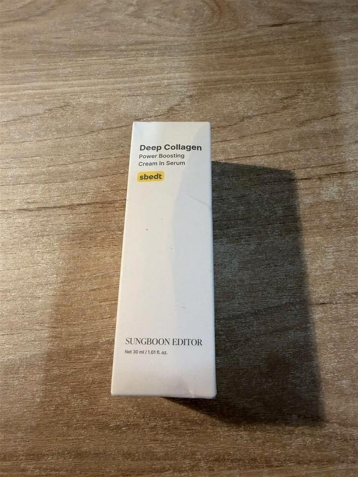 sungboon editor - Deep Collagen Power Boosting Cream In Seru, Handtassen en Accessoires, Uiterlijk | Gezichtsverzorging, Nieuw
