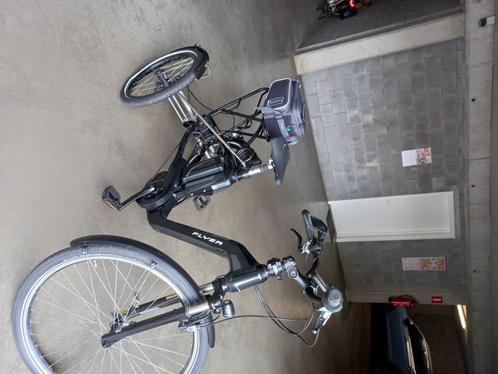 driewieler flyer e bike, Fietsen en Brommers, Fietsen | Dames | Damesfietsen, Zo goed als nieuw, (Extra) lage instap, 47 tot 50 cm