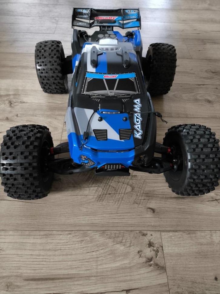 Team corally kagama XP 6s incl batterij en lader, Hobby en Vrije tijd, Modelbouw | Radiografisch | Auto's, Zo goed als nieuw, Auto offroad