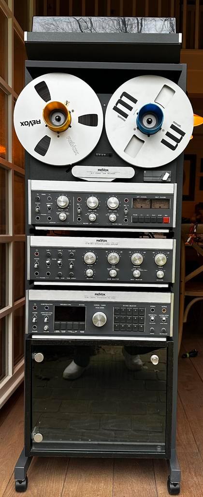 Vintage Revox stereo set, Audio, Tv en Foto, Stereoketens, Refurbished, Overige merken, Ophalen