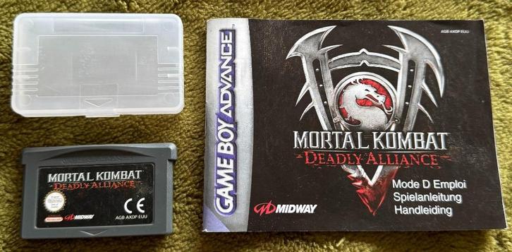 Mortal Kombat Deadly Alliance [GameBoy Advance], Games en Spelcomputers, Games | Nintendo Game Boy, Zo goed als nieuw, Vechten