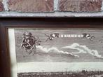 Panoramisch uitzicht over Brussel - Rombout Van Den Hoeye, Antiek en Kunst, Kunst | Etsen en Gravures, Ophalen of Verzenden