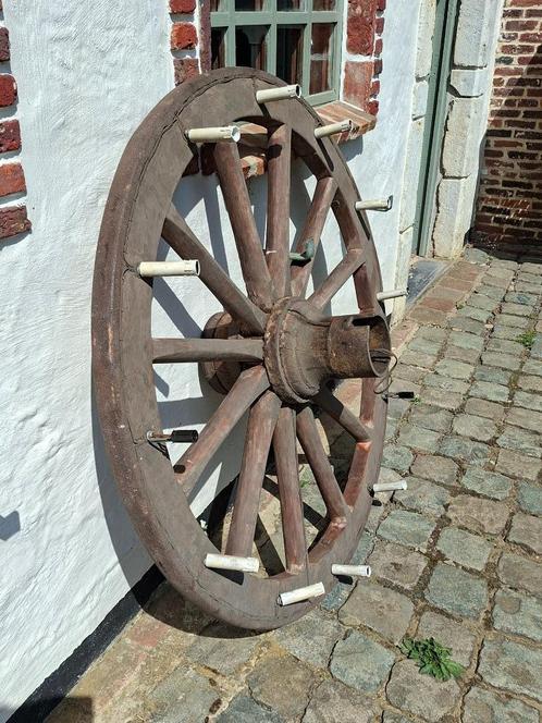 Zware antieke luchter, Antiek en Kunst, Antiek | Verlichting, Ophalen