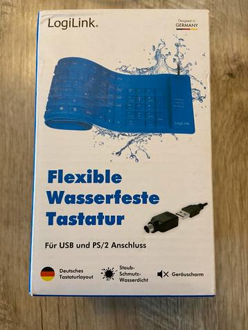 Logilink waterdicht flexibel toetsenbord 