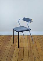 6x Artelano „Rio” stapelbare stoelen van Pascal Mourgue, Vijf, Zes of meer stoelen, Metaal, Grijs, Gebruikt