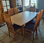 Volledige eetkamer, Ophalen, Gebruikt, 4 tot 6 stoelen