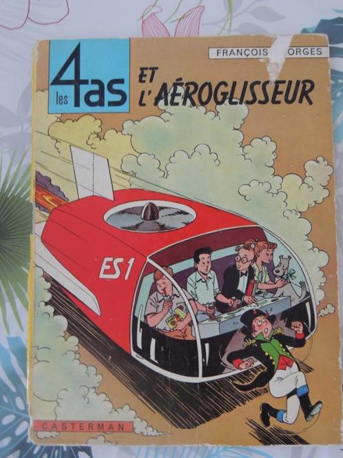 BD LES 4AS ET L' AEROGLISSEUR EO 1964 PHOTOS, Livres, BD, Utilisé, Une BD, Enlèvement ou Envoi