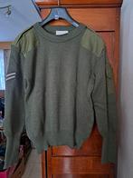 Originele kaki militaire trui XL, Verzamelen, Militaria | Algemeen, Ophalen of Verzenden