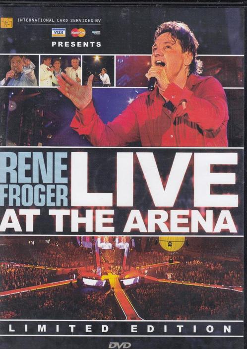 Rene Froger - Live Arena    DVD.2985, Cd's en Dvd's, Dvd's | Muziek en Concerten, Zo goed als nieuw, Muziek en Concerten, Alle leeftijden