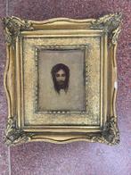 religi klein oil painting jesus 1840 - 1915 gesigneerd, Antiek en Kunst, Ophalen