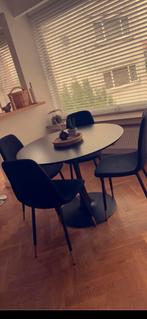 Nette eettafel set!, Huis en Inrichting, Ophalen, Zo goed als nieuw, Vier personen, 100 tot 150 cm