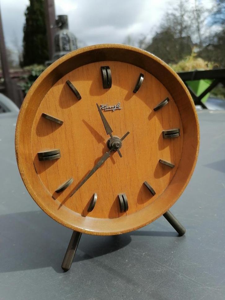 AV KIENZLE houten haardklok, Antiek en Kunst, Antiek | Klokken, Ophalen