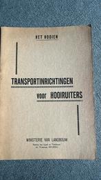 Transportinrichtingen voor hooiruiters, Boeken, Ophalen of Verzenden