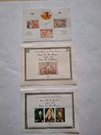 BLOKKEN BL35 - BL36 - BL37, Ophalen of Verzenden, Postfris, Overig, Overig
