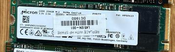 256 GB SSD M.2 2280 80mm Solid State Drive Nvme beschikbaar voor biedingen