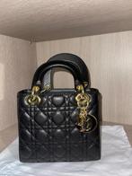 Sac Lady Dior Small Noir, Handtassen en Accessoires, Tassen | Schoudertassen, Zwart, Nieuw, Leer, Ophalen