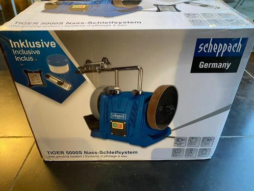 Scheppach Natslijpmachine 8" Tiger 5000S, Doe-het-zelf en Bouw, Gereedschap | Slijpmachines, Zo goed als nieuw, Overige typen